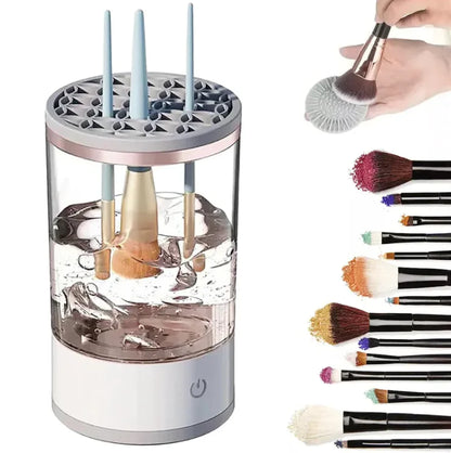 Automatic Makeup Brush Cleaner