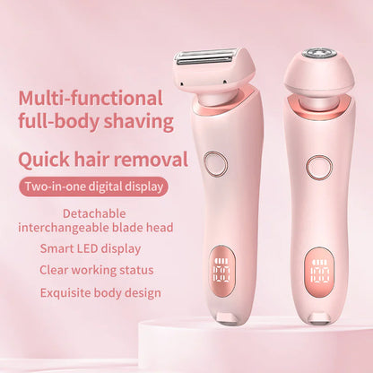 2 In 1 Rechargeable Hair Removal Trimmer