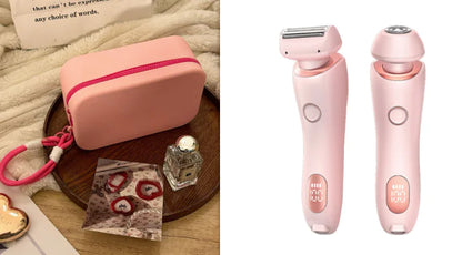 2 In 1 Rechargeable Hair Removal Trimmer