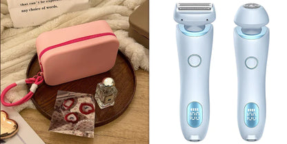 2 In 1 Rechargeable Hair Removal Trimmer